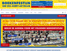 Tablet Screenshot of boekenfestijn.nl